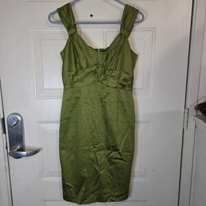 Jones New York Dress‎ Petite Formal Green Size 8 Petite